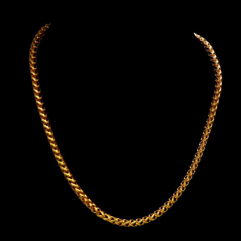 21K Gold Long Necklace - SW33576, style SW33576