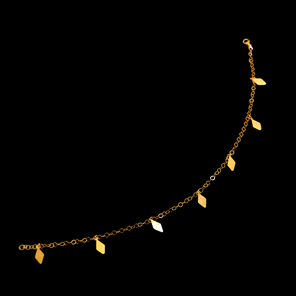 21K Gold Anklet  