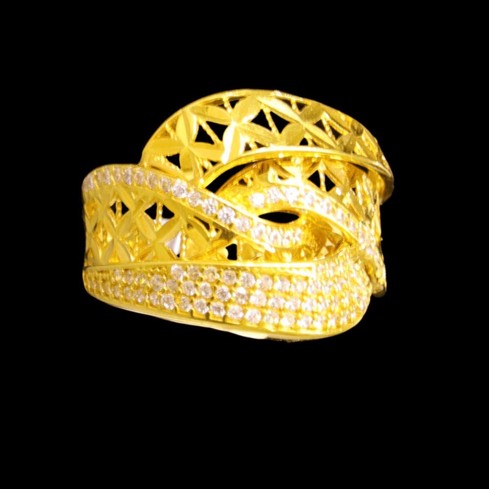 21K Gold Ring | -9 1/2 | SW30162.2