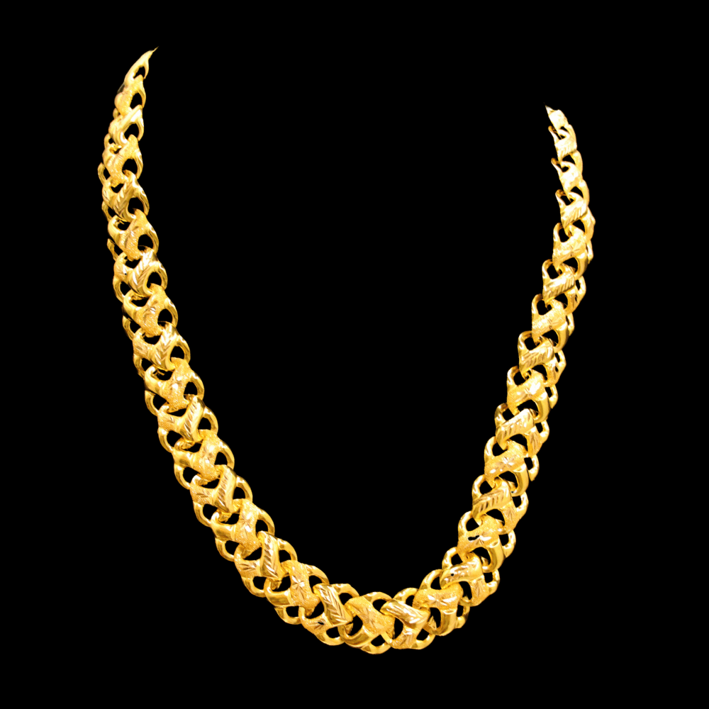 21K Gold Necklace 