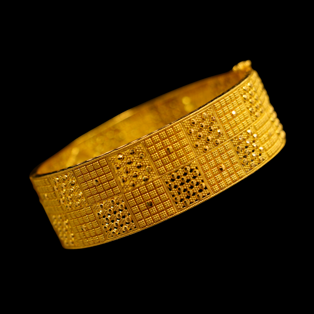 22K Gold Bangle Bracelet | SB25654