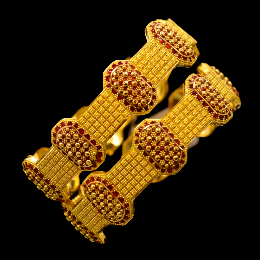 22K Gold Bangle Bracelet