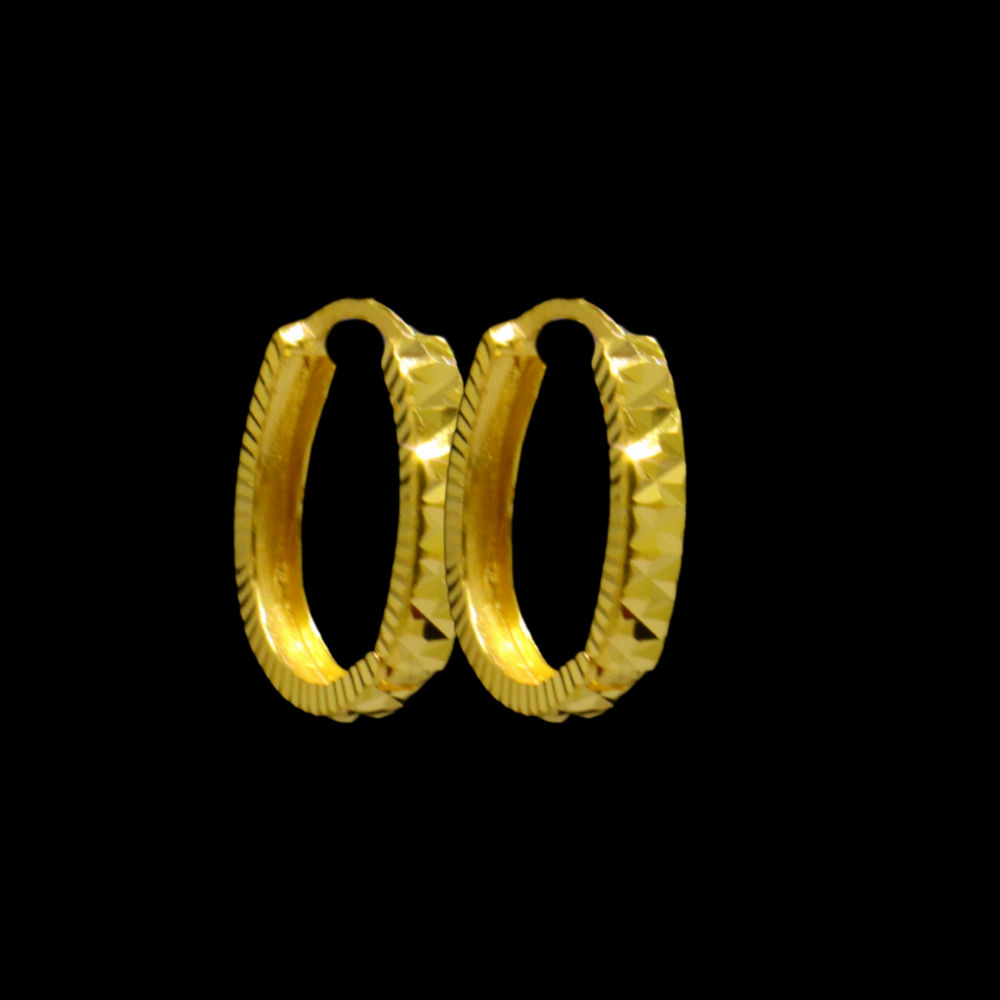 21K Gold Earrings