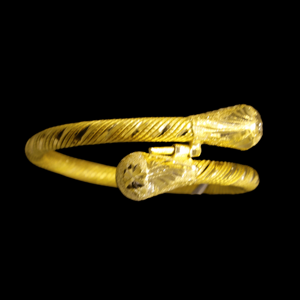 21k Gold Bangle Bracelet 