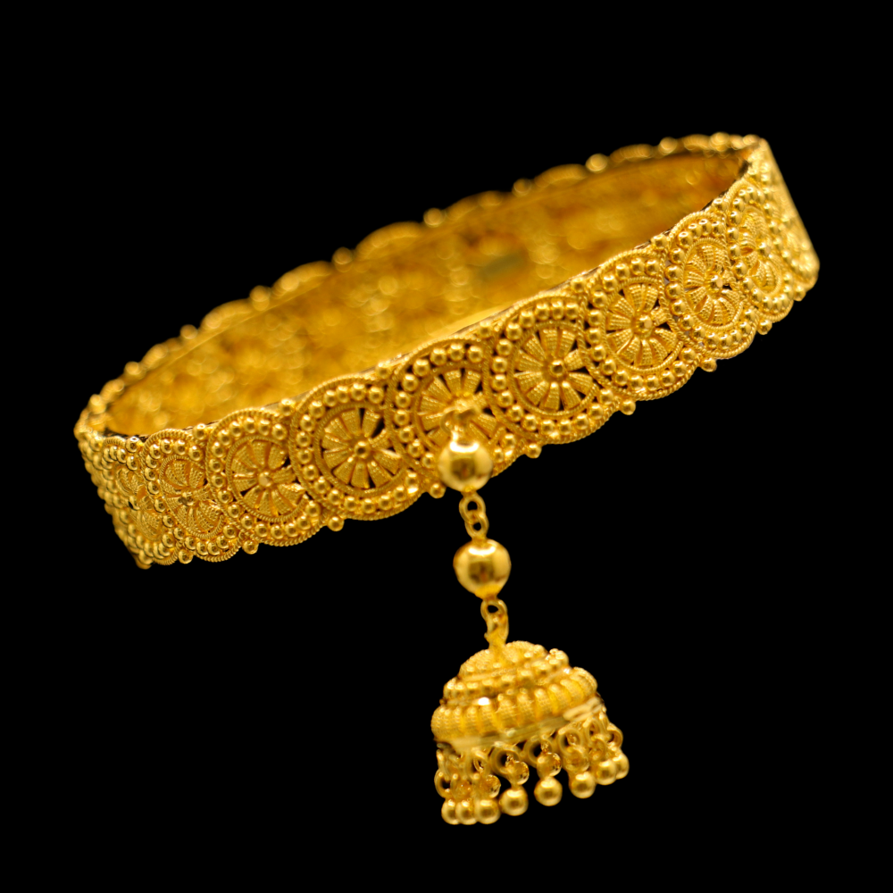 22K Gold Bangle Bracelet