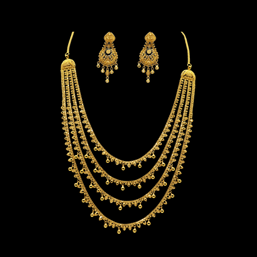 22K Gold Necklace Set