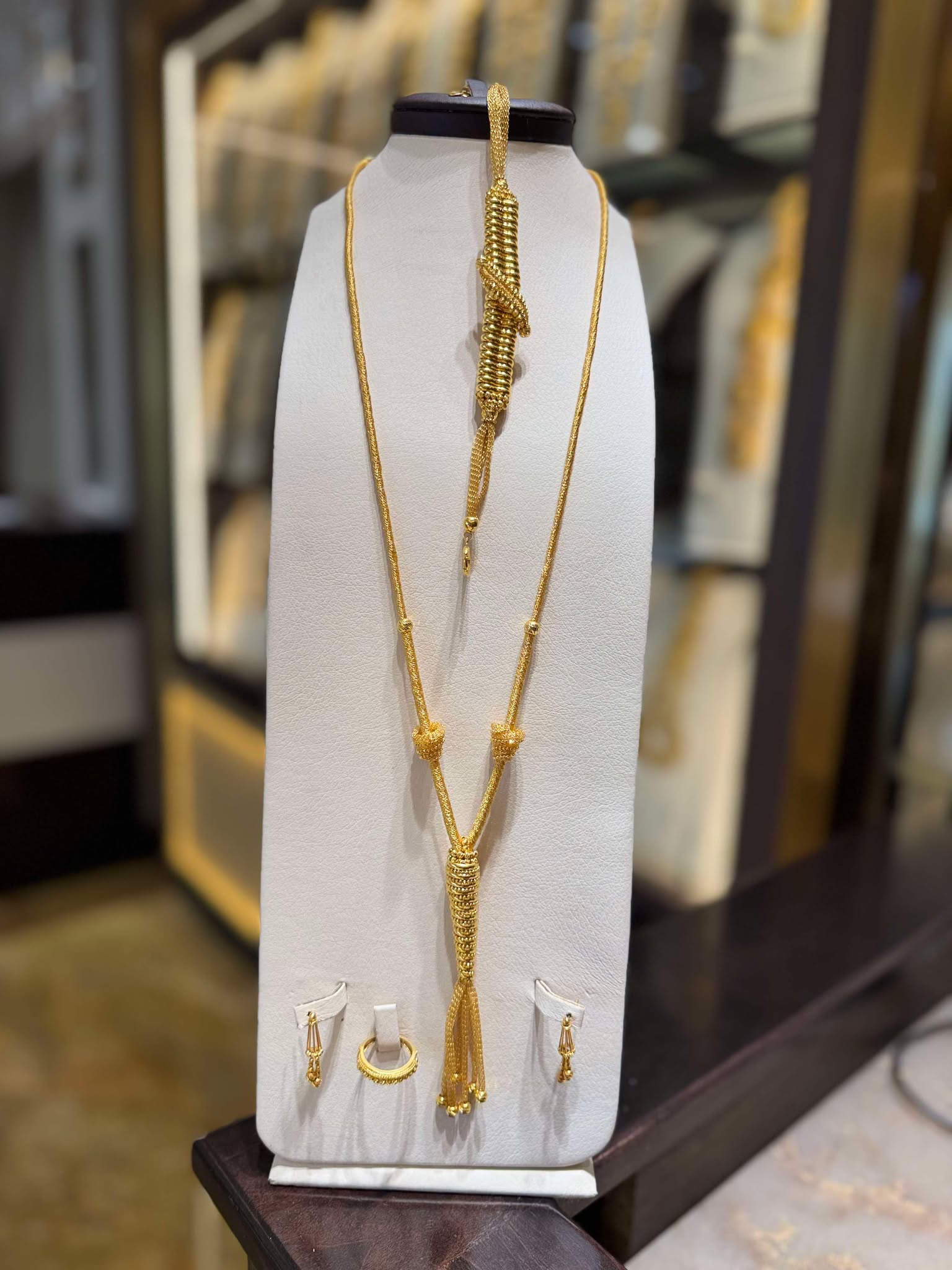 21K Gold Necklace Set