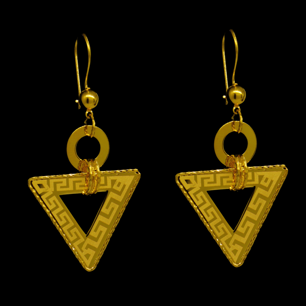 21K Gold Earrings