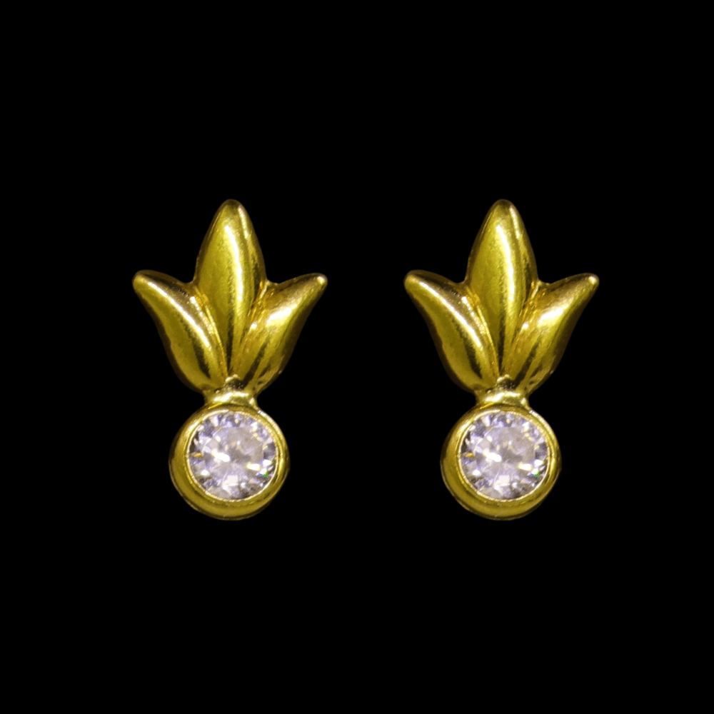 18k Gold Earrings 