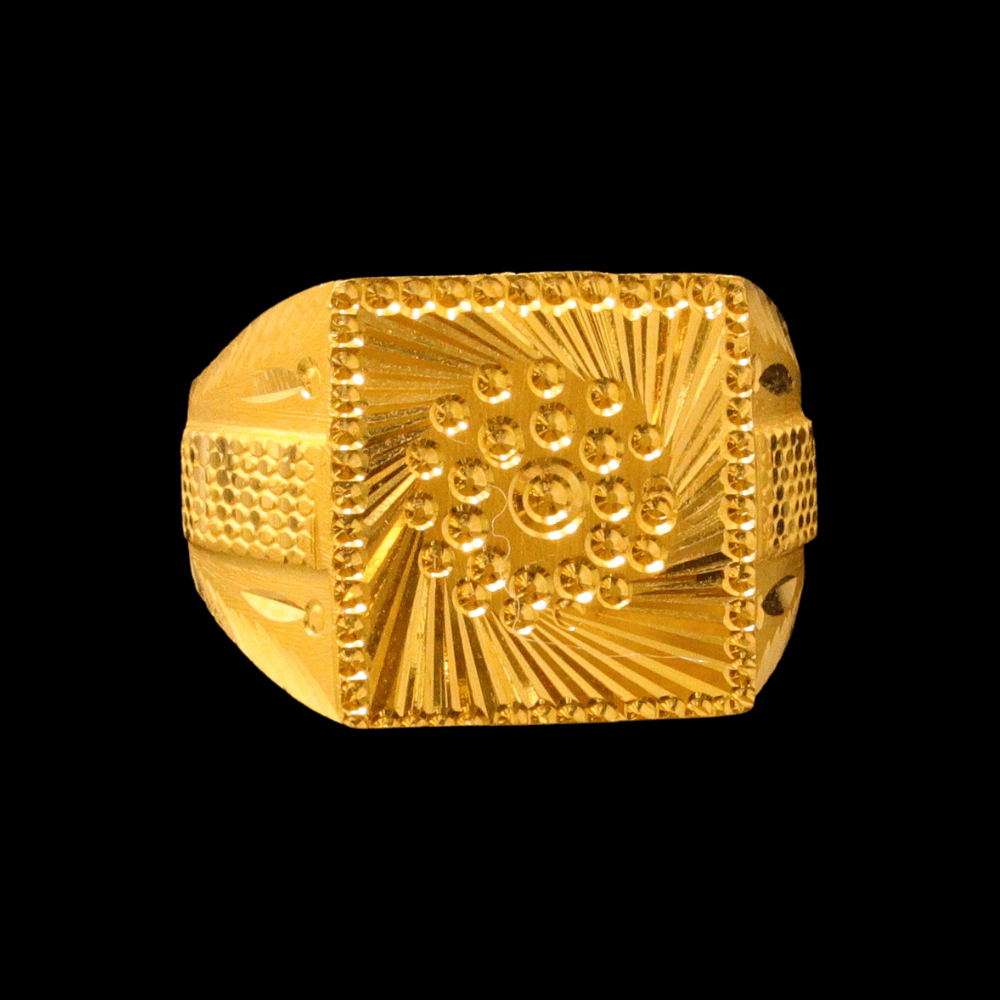 22K Gold Men's Ring