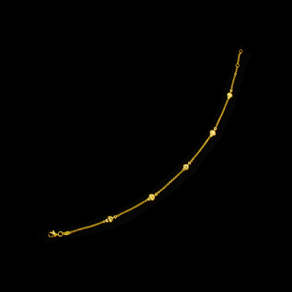 21K Gold Anklet