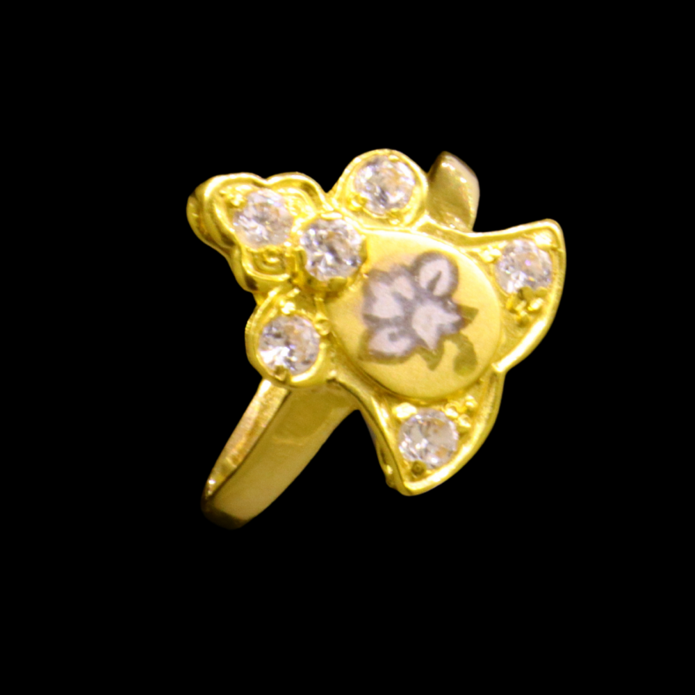 21K Gold Ring | -7 1/2 | SW24734.14