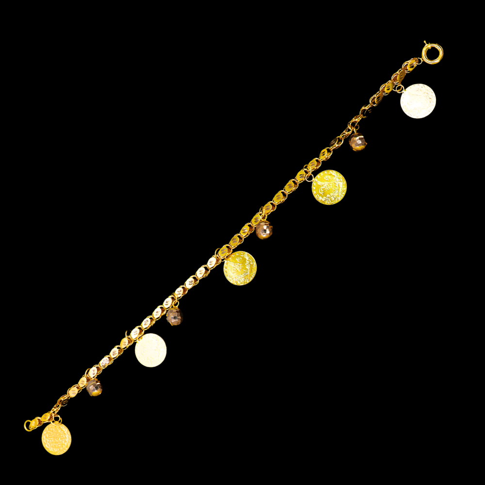 21K Gold Anklet   