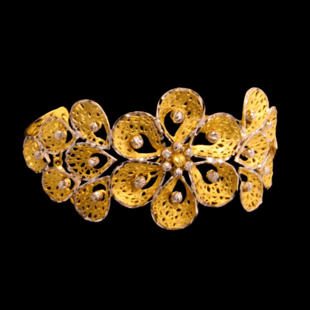 22K Gold Bangle Bracelet