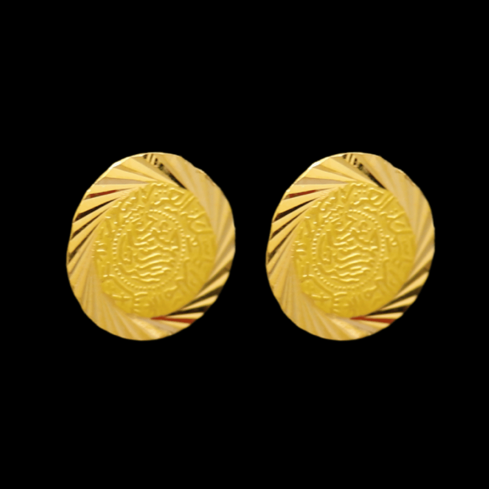 21K Gold Earrings  