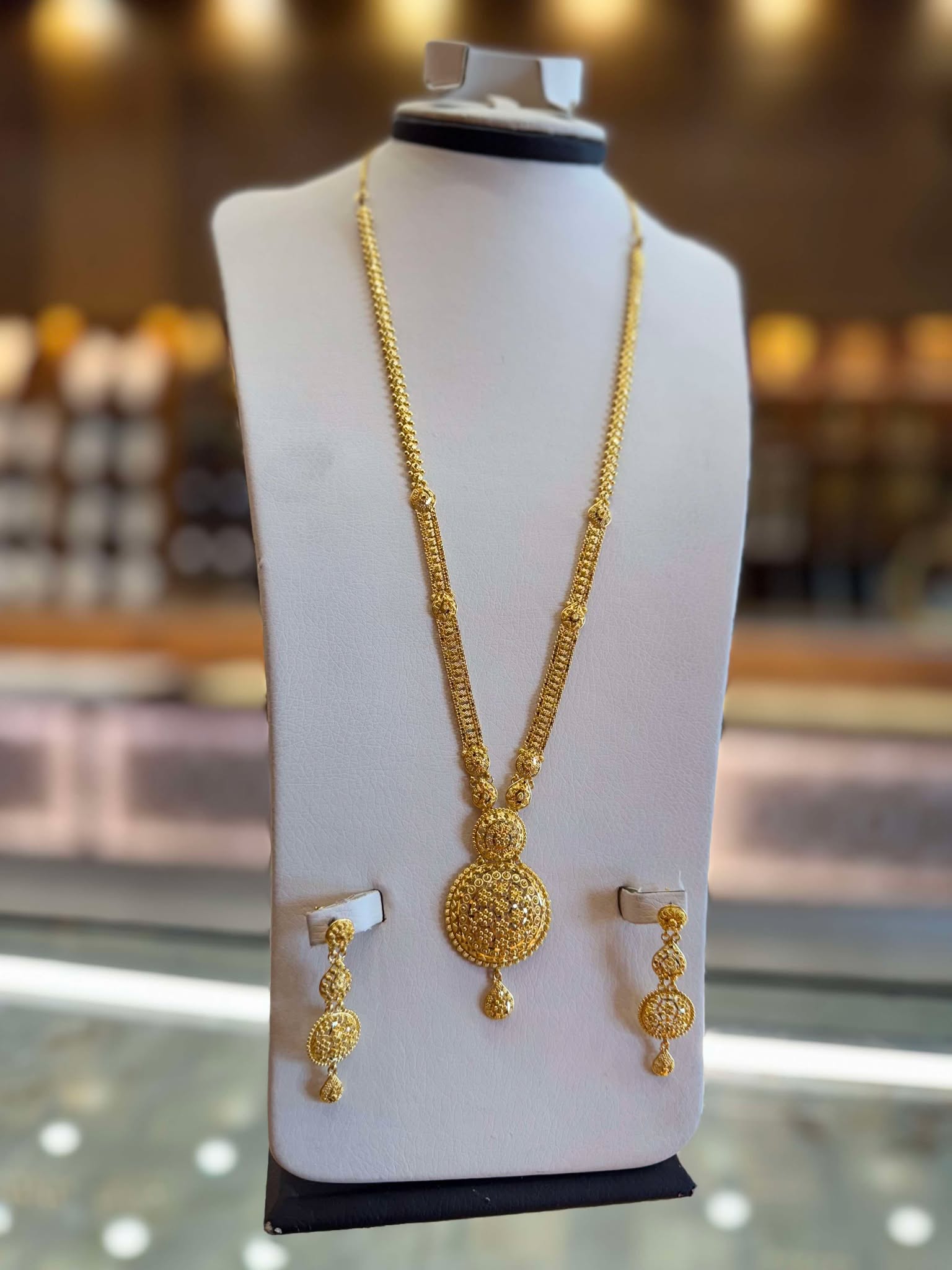 22K Gold Necklace Set