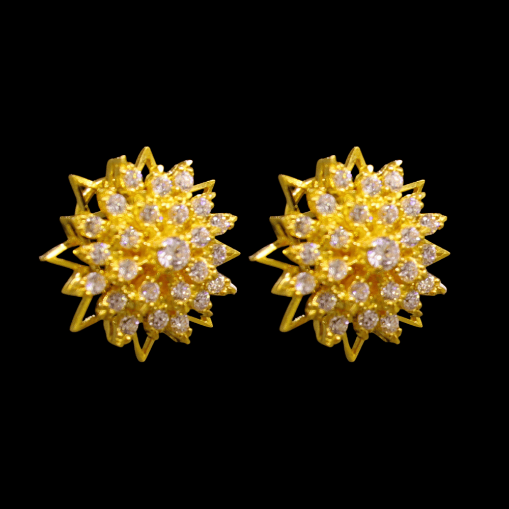 21K Gold Earrings  