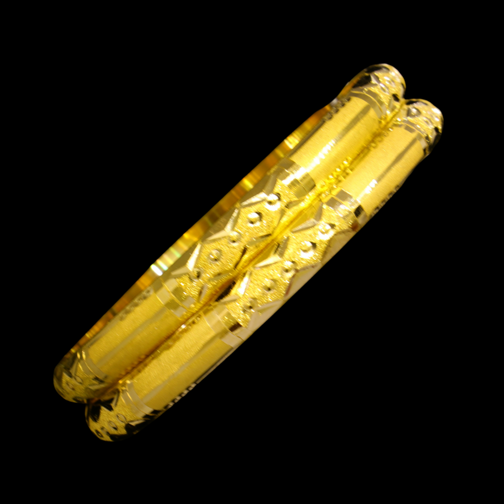21K Gold Bangle Set (S)